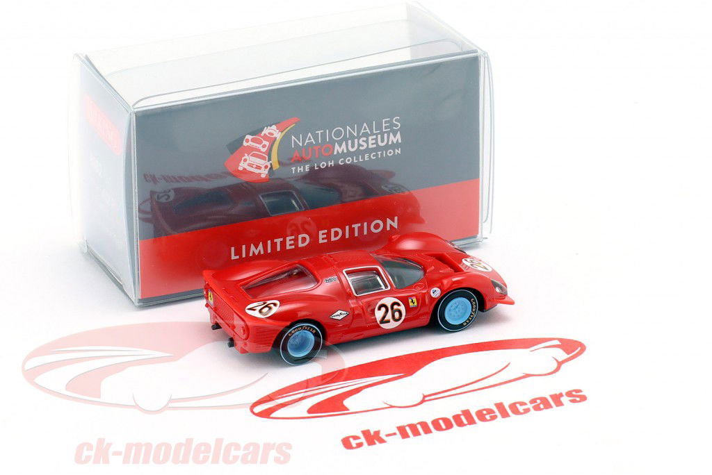 Ferrari 412P #26 3rd 24h Daytona 1967 Rodriguez, Guichet 1:87 Wiking