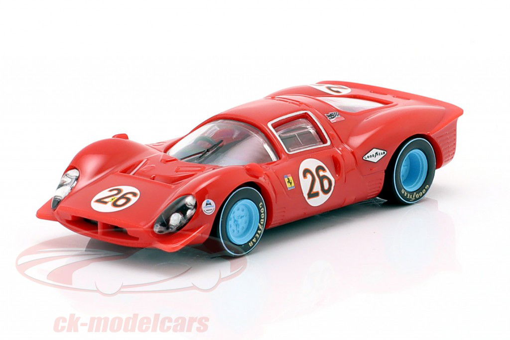 Ferrari 412P #26 3ème 24h Daytona 1967 Rodriguez, Guichet 1:87 Wiking