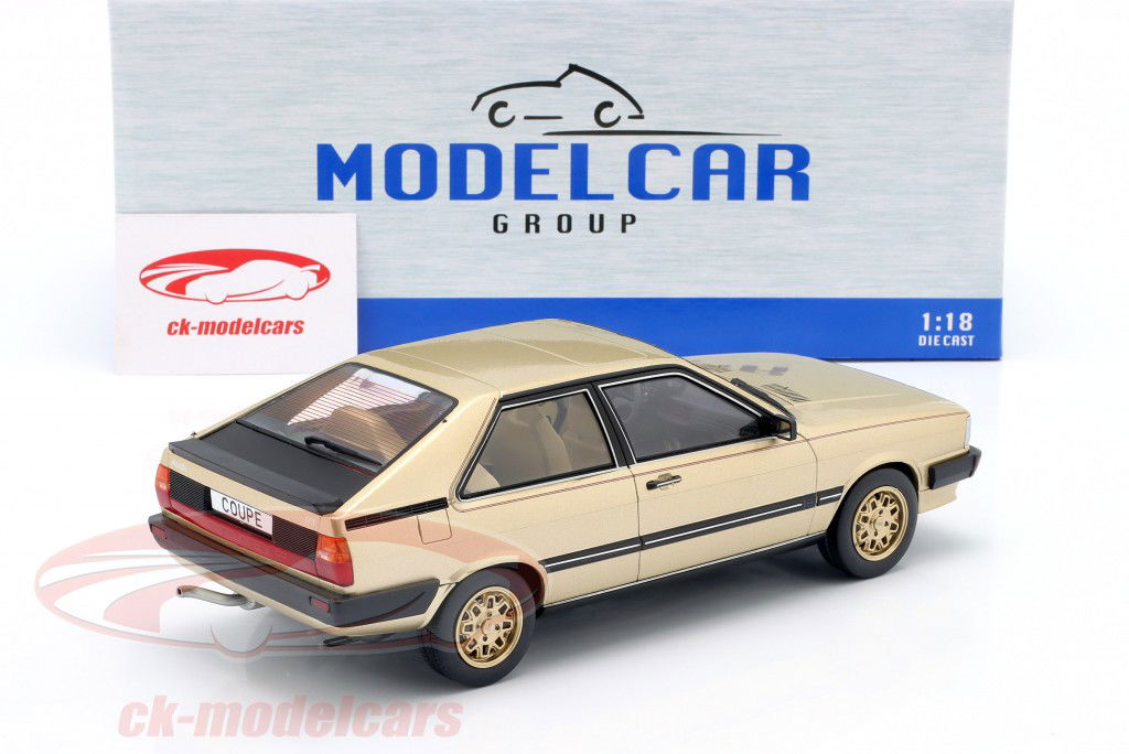 Audi GT Coupe year 1983 beige metallic 1:18 ModelCar Group