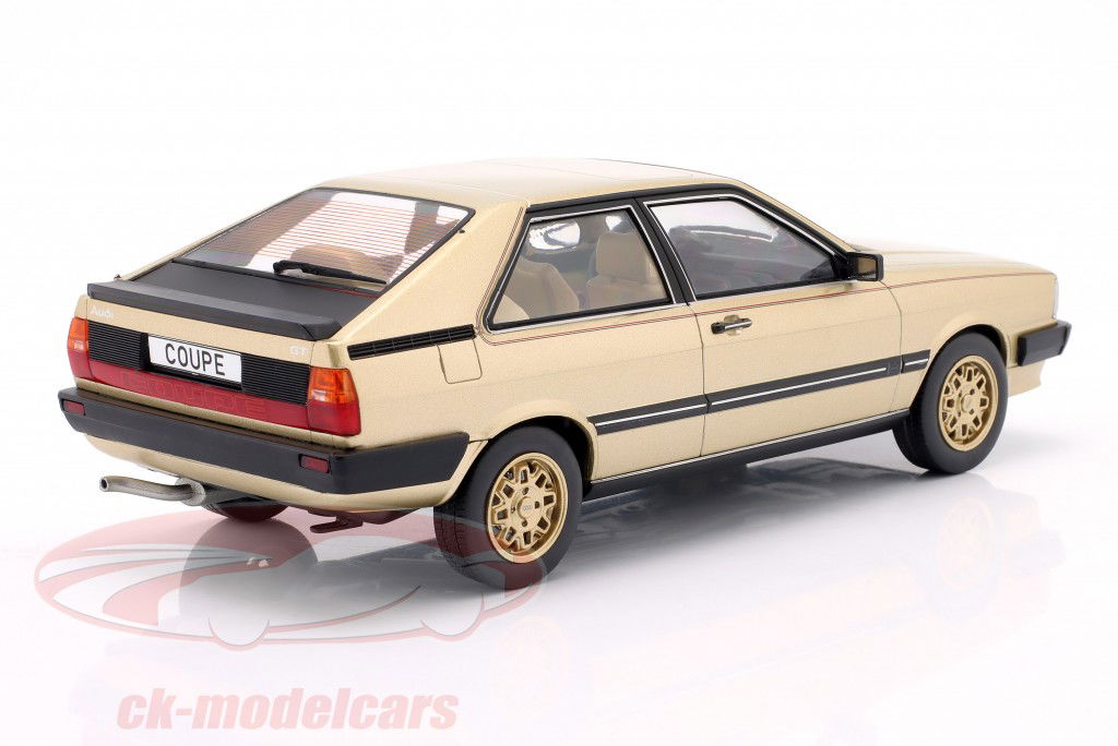 Audi GT Coupe Год постройки 1983 бежевый металлический 1:18 ModelCar Group