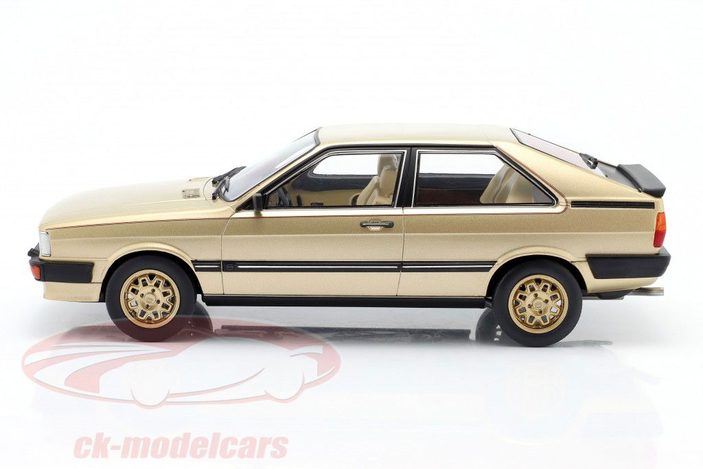 Audi GT Coupe year 1983 beige metallic 1:18 ModelCar Group