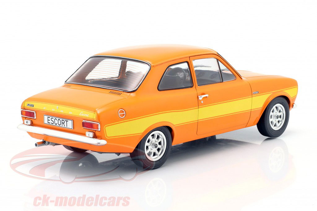 Ford Escort MK I RS 2000 Anno di costruzione 1973 arancia / giallo 1:18 ModelCar Group