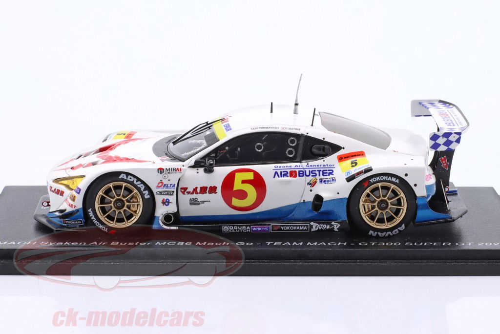 Toyota GR68 #5 GT300 Super GT Giappone 2023 Tomibayashi, Matsui 1:43 Spark