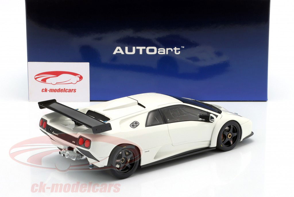 Lamborghini Diablo GTR Baujahr 1999 weiß 1:18 AUTOart