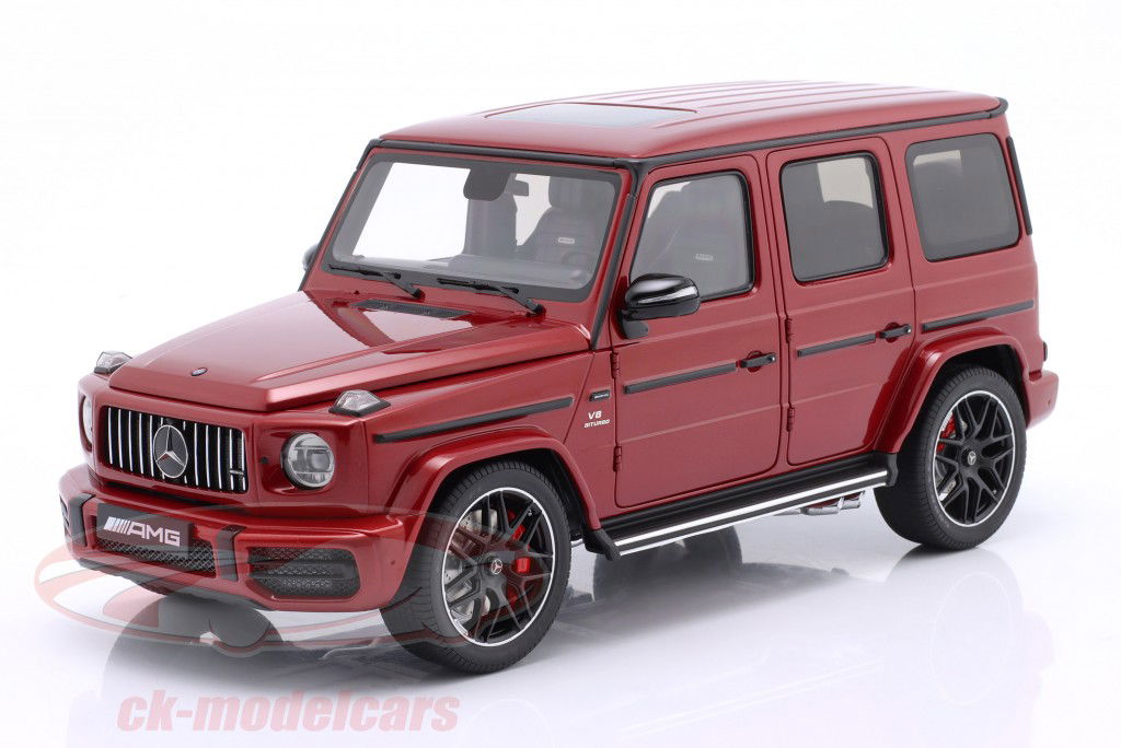 Mercedes-Benz AMG G63 Anno di costruzione 2019 rosso metallico 1:18 AUTOart
