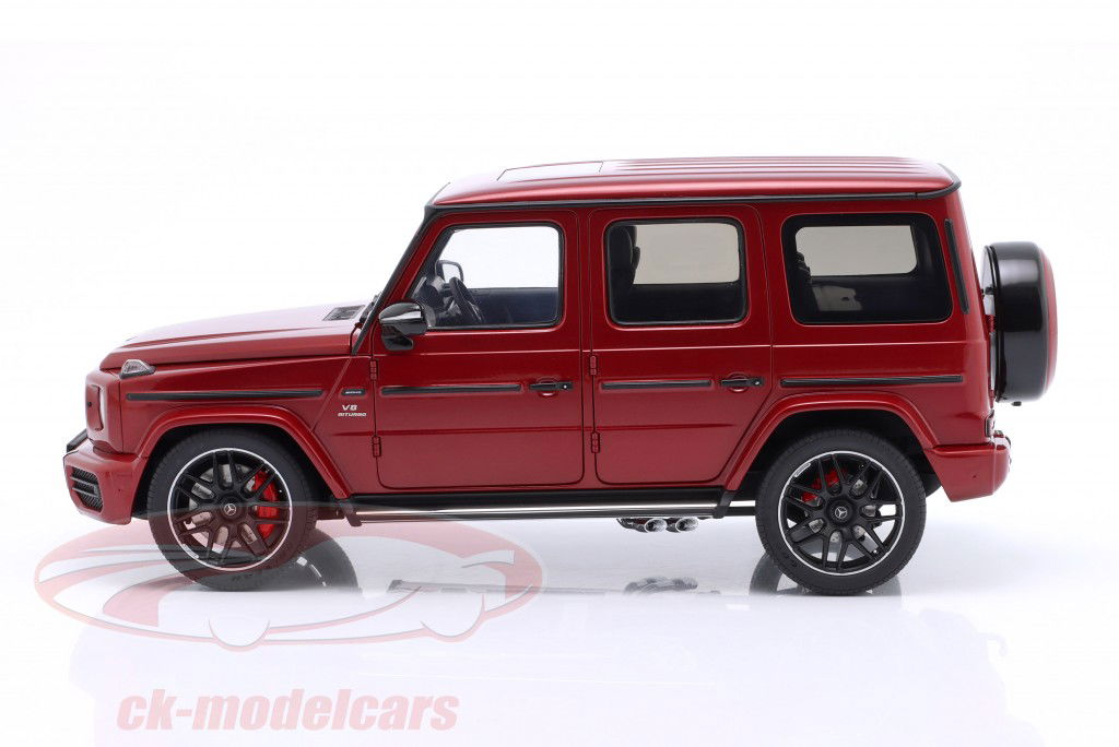 Mercedes-Benz AMG G63 Anno di costruzione 2019 rosso metallico 1:18 AUTOart