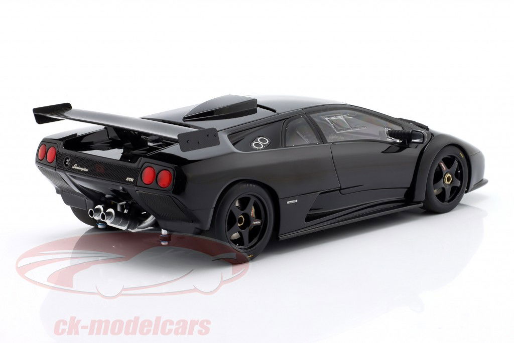 Lamborghini Diablo GTR Bouwjaar 1999 zwart 1:18 AUTOart
