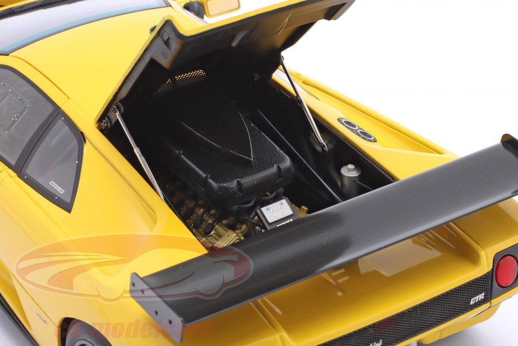 Lamborghini Diablo GTR Baujahr 1999 gelb 1:18 AUTOart