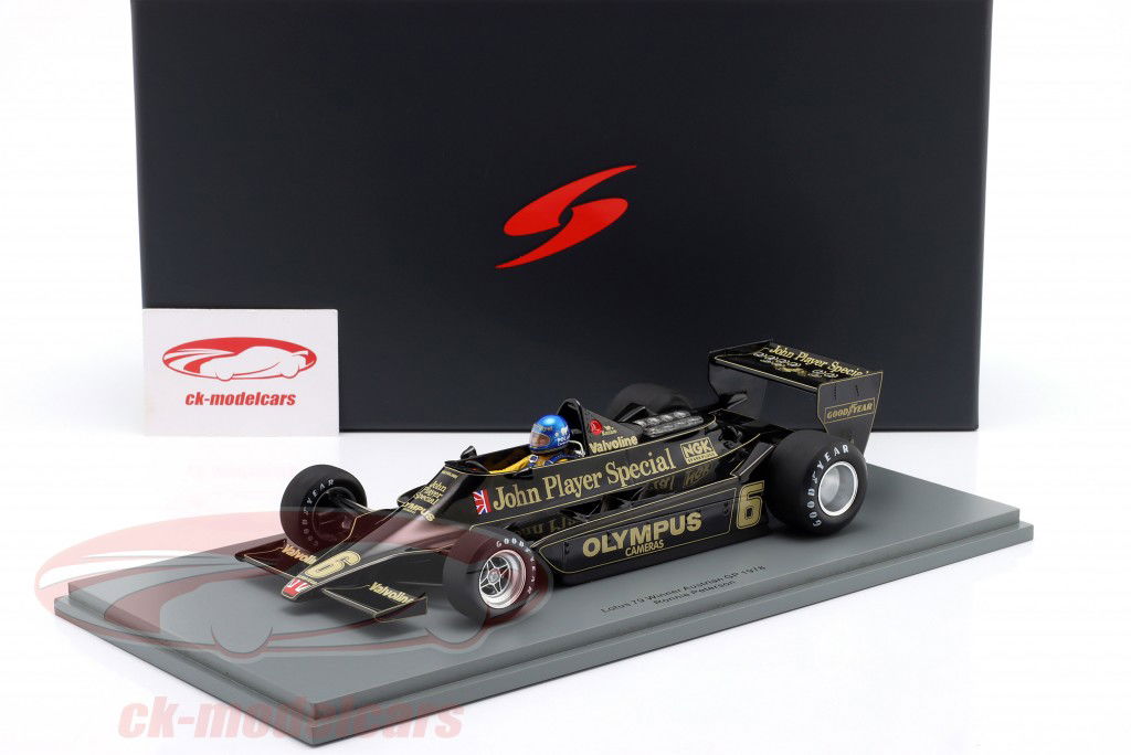Ronnie Peterson Lotus 79 #6 Sieger Österreich GP Formel 1 1978 1:18 Spark