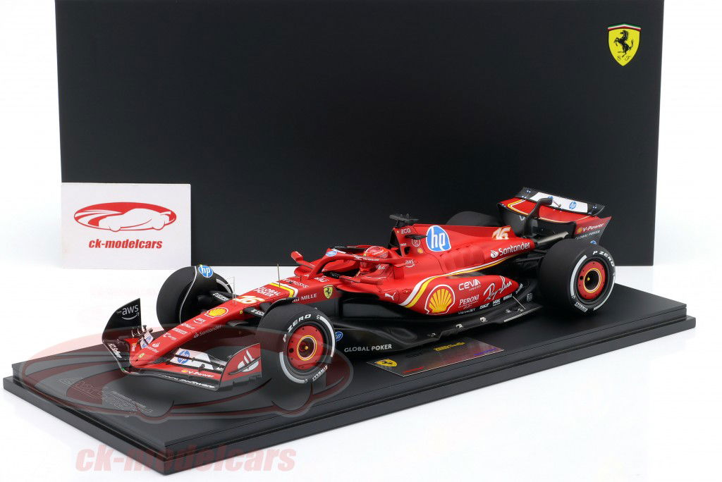 Charles Leclerc Ferrari SF-24 #16 vincitore U.S.A. GP formula 1 2024 1:18 LookSmart