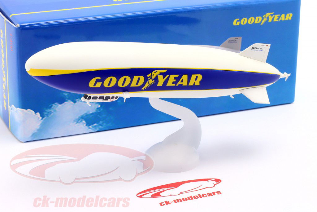luftskib Goodyear hvid / blå / gul 1:400 Spark