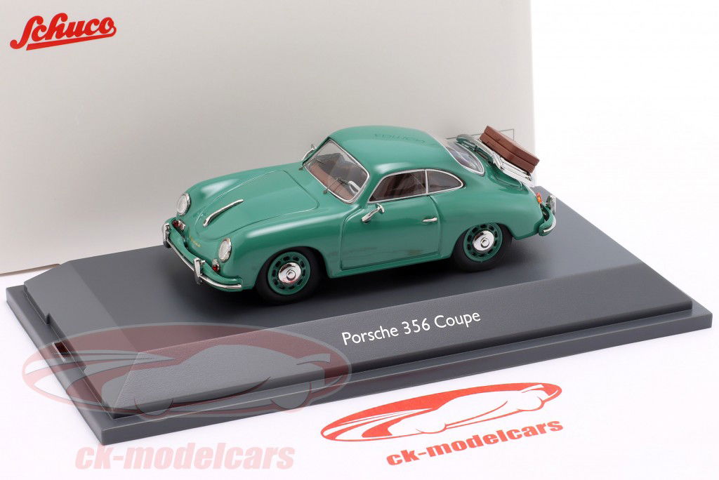 Porsche 356 Coupe 建設年 1960 緑 1:43 Schuco