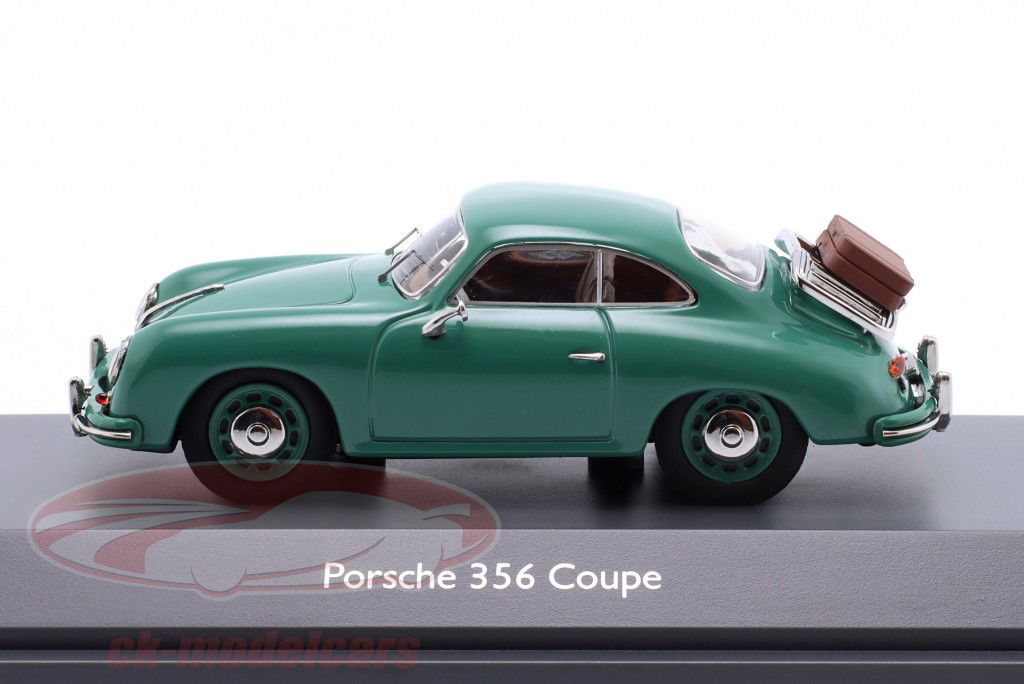 Porsche 356 Coupe Année de construction 1960 vert 1:43 Schuco