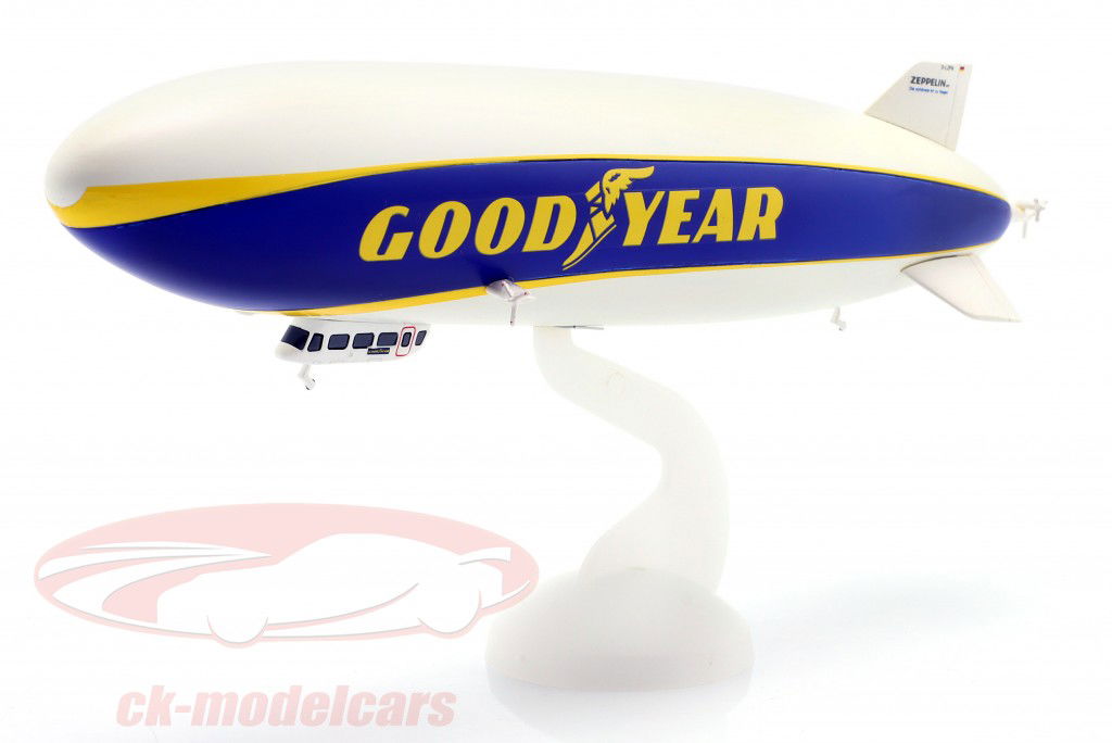 dirigeable Goodyear blanc / bleu / jaune 1:400 Spark