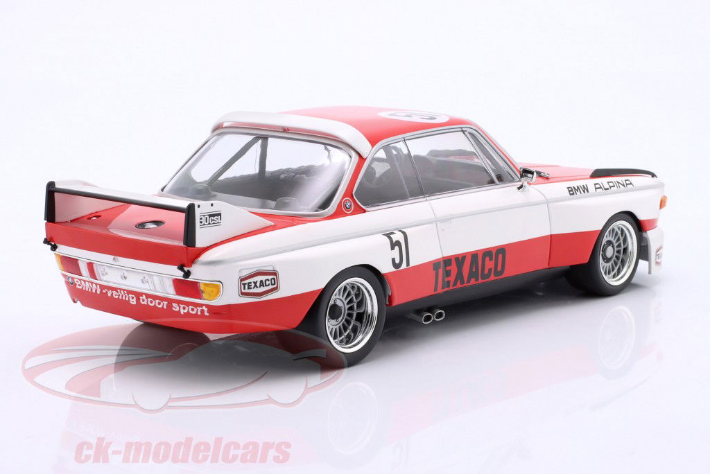 BMW 3.0 CSL #51 победитель Zandvoort GP NTK 1974 Vermeulen 1:18 Minichamps