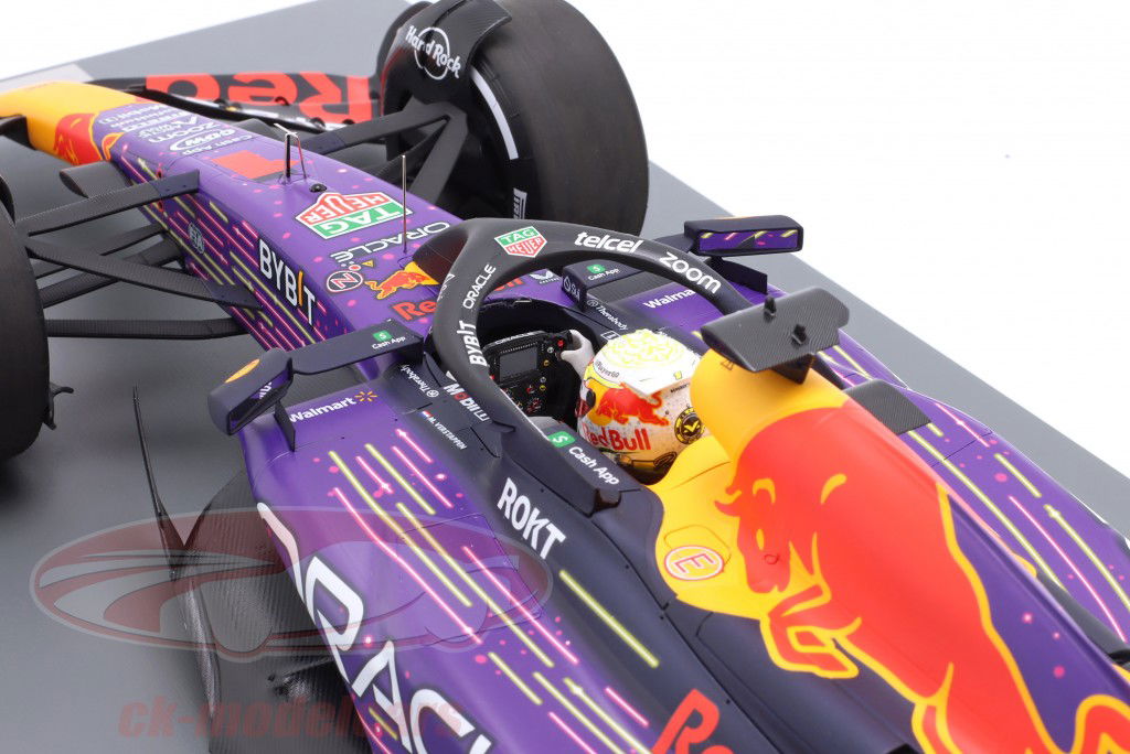 Max Verstappen Red Bull RB19 #1 Winner Las Vegas GP Formula 1 World Champion 2023 1:12 Spark