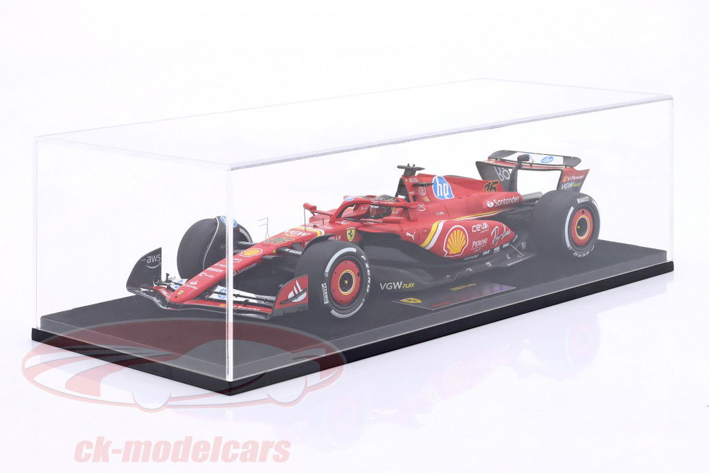 Charles Leclerc Ferrari SF-24 #16 ganhador Itália GP fórmula 1 2024 1:18 LookSmart