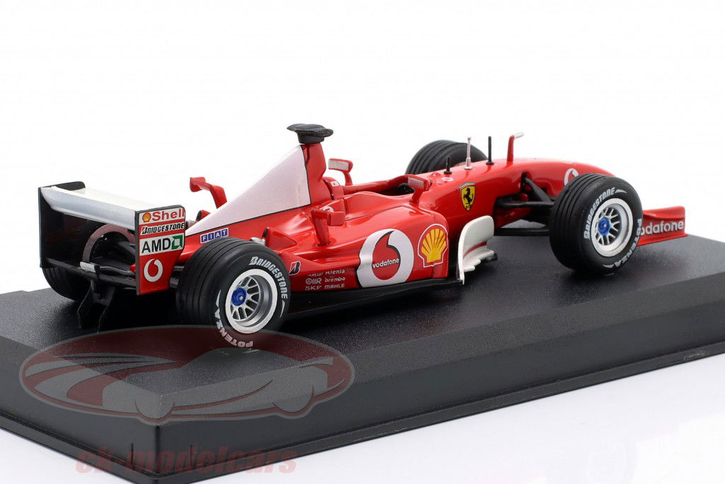 M. Schumacher Ferrari F2002 #1 formula 1 campione del mondo 2002 1:43 Edicola con Libro