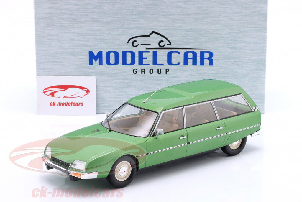 Citroen CX Break Bouwjaar 1977 groente metalen 1:18 ModelCar Group