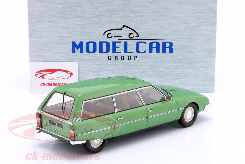 Citroen CX Break Anno di costruzione 1977 verde metallico 1:18 ModelCar Group