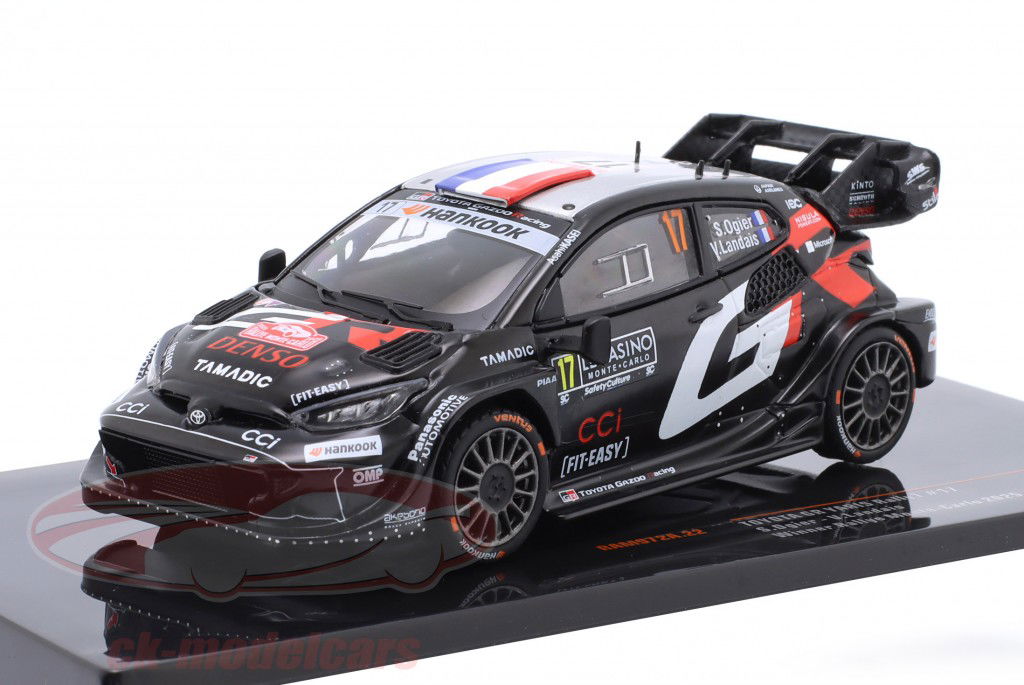 Toyota GR Yaris Rally1 #17 Winner Rallye Monte Carlo 2025 Ogier, Landais 1:43 Ixo