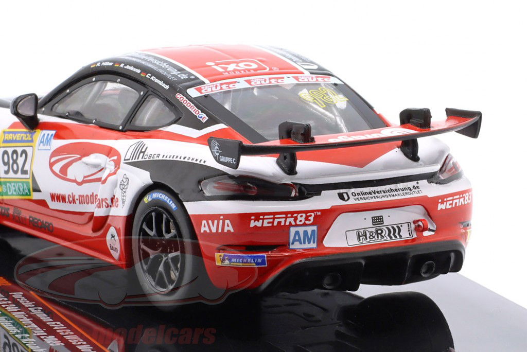 Porsche Cayman GT4 CS #982 NLS & 24h Nürburgring 2025 W&S Motorsport 1:43 Ixo