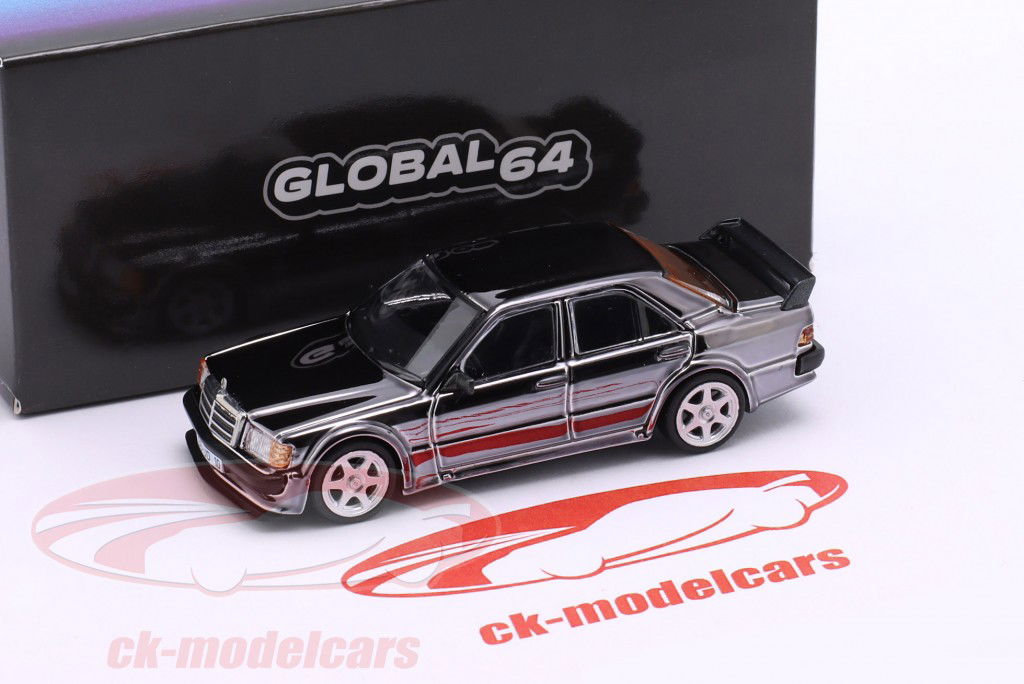 Mercedes-Benz SLS AMG Coupe Black Series terne bleu 1:64 Tarmac Works