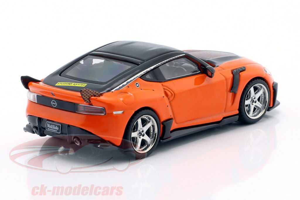 Nissan VeilSide FFZ400 Fairlady naranja / negro 1:64 Tarmac Works