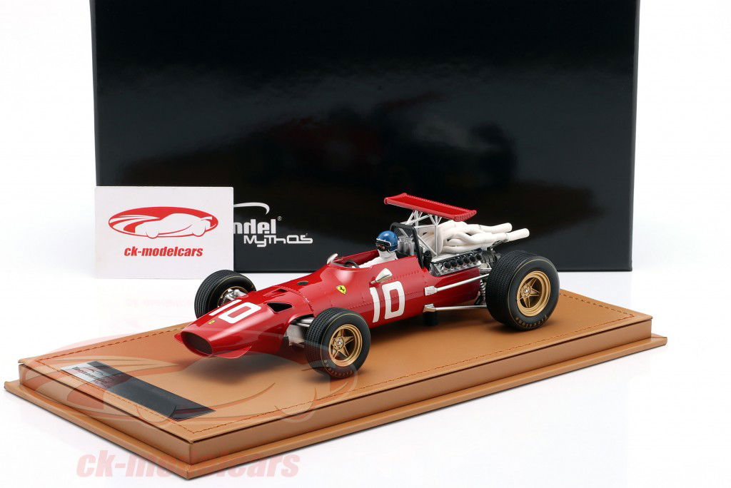 Jacky Ickx Ferrari 312 #10 4th Holland GP formel 1 1968 1:18 Tecnomodel