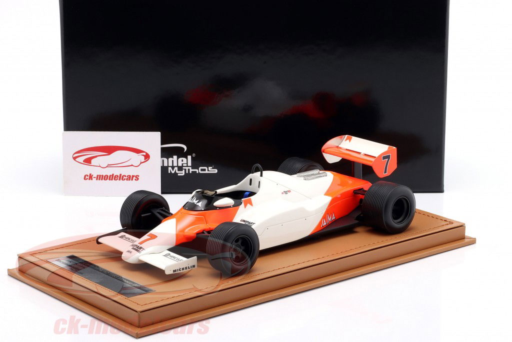 John Watson MP4/1C #7 Monaco GP formule 1 1983 1:18 Tecnomodel