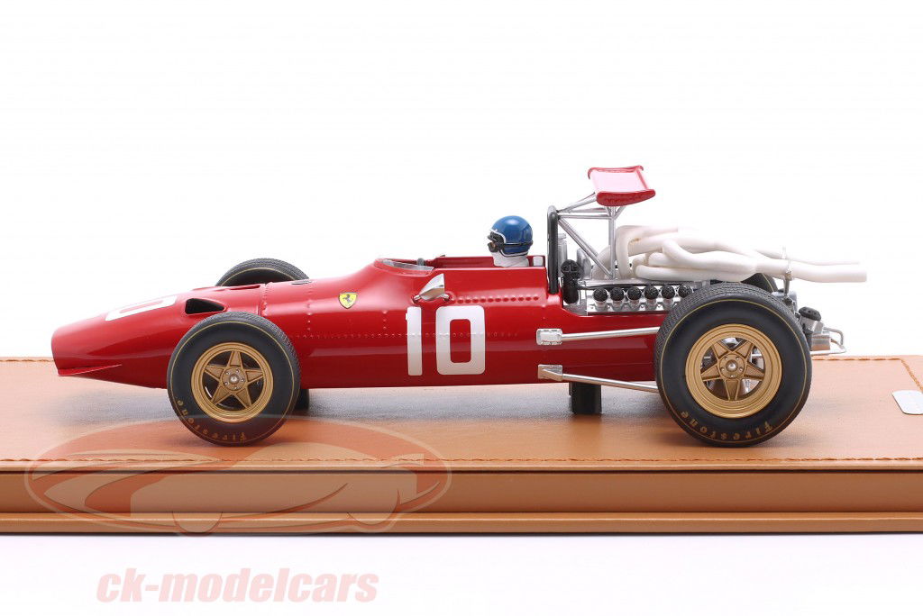 Jacky Ickx Ferrari 312 #10 4th Holland GP formel 1 1968 1:18 Tecnomodel