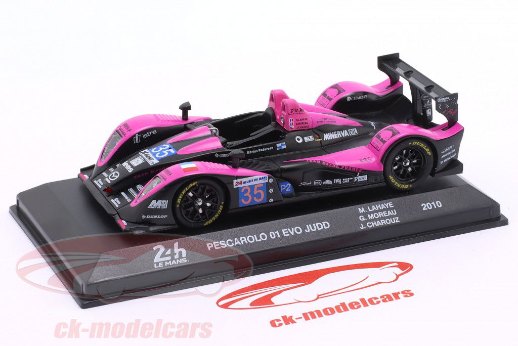 Pescarolo 01 #35 7e 24h LeMans 2010 Lahaye, Moreau, Charouz 1:43 Altaya