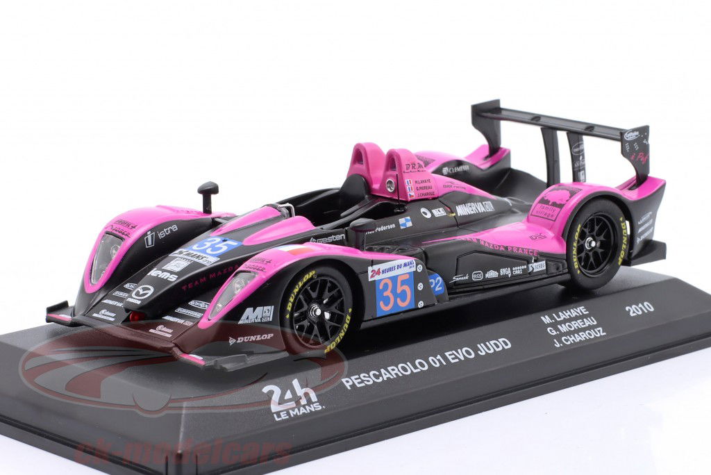 Pescarolo 01 #35 7e 24h LeMans 2010 Lahaye, Moreau, Charouz 1:43 Altaya