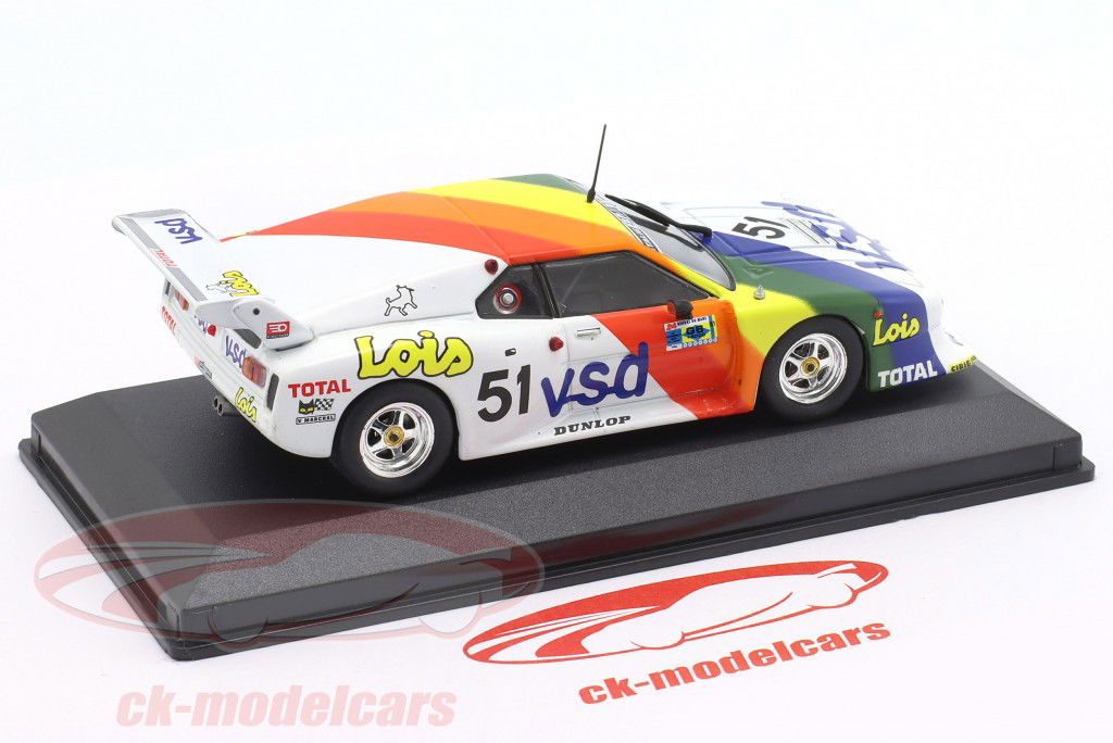 BMW M1 #51 24h LeMans 1981 Darniche, Cecotto, Alliot 1:43 Altaya