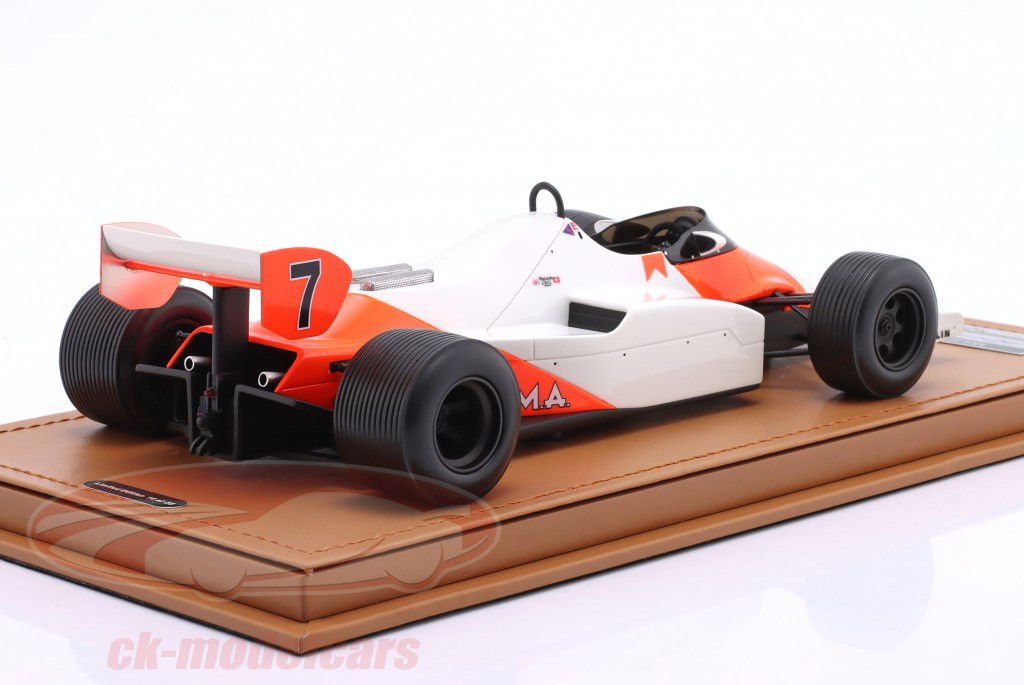 John Watson MP4/1C #7 Monaco GP formule 1 1983 1:18 Tecnomodel