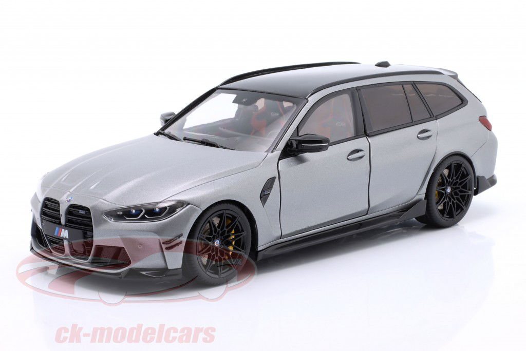 BMW M3 (G81) Competition M XDrive Touring 2024 frozen grey pure metallic 1:18 Solido