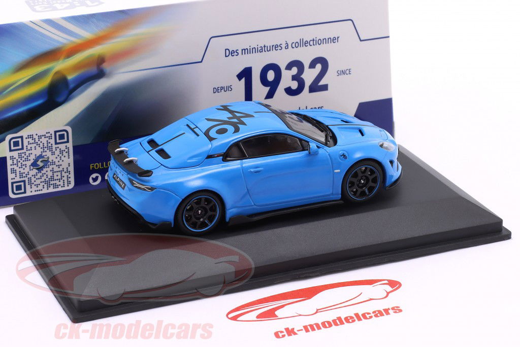 Alpine A110 Radicale 70 Année de construction 2024 bleu 1:43 Solido