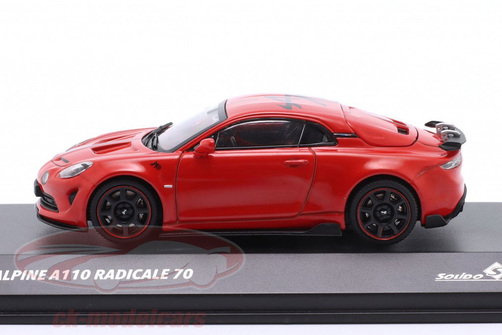 Alpine A110 Radicale 70 Año de construcción 2024 rojo 1:43 Solido