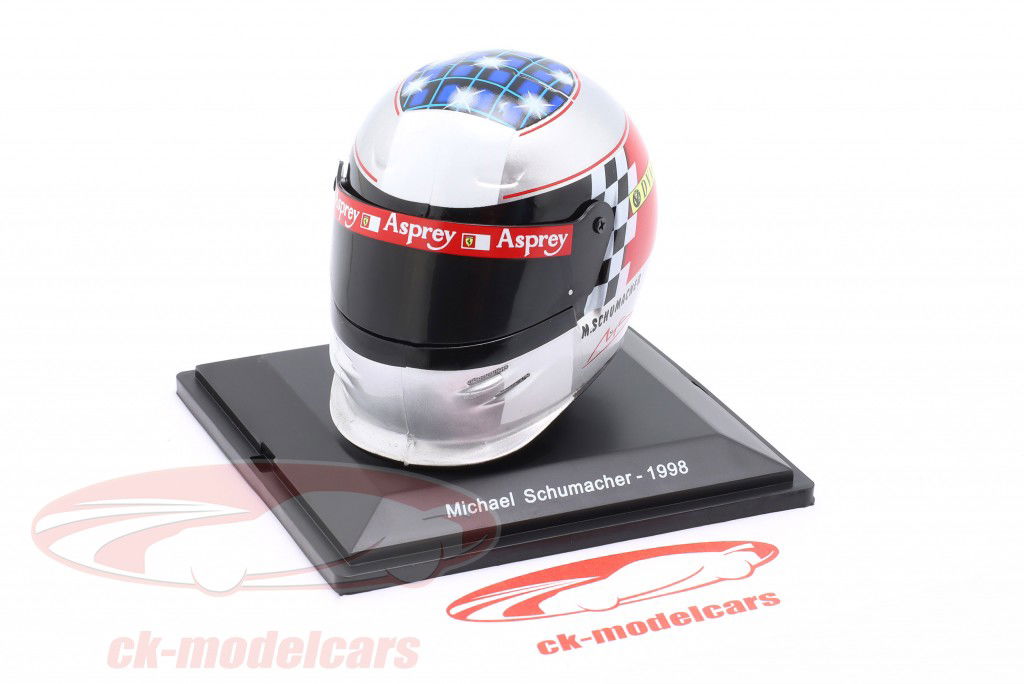 Michael Schumacher Ferrari #3 Giappone GP formula 1 1998 casco 1:5 Spark Editions