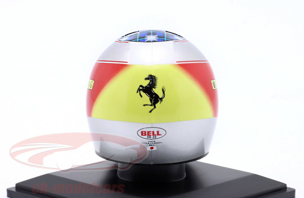 Michael Schumacher Ferrari #3 Giappone GP formula 1 1998 casco 1:5 Spark Editions