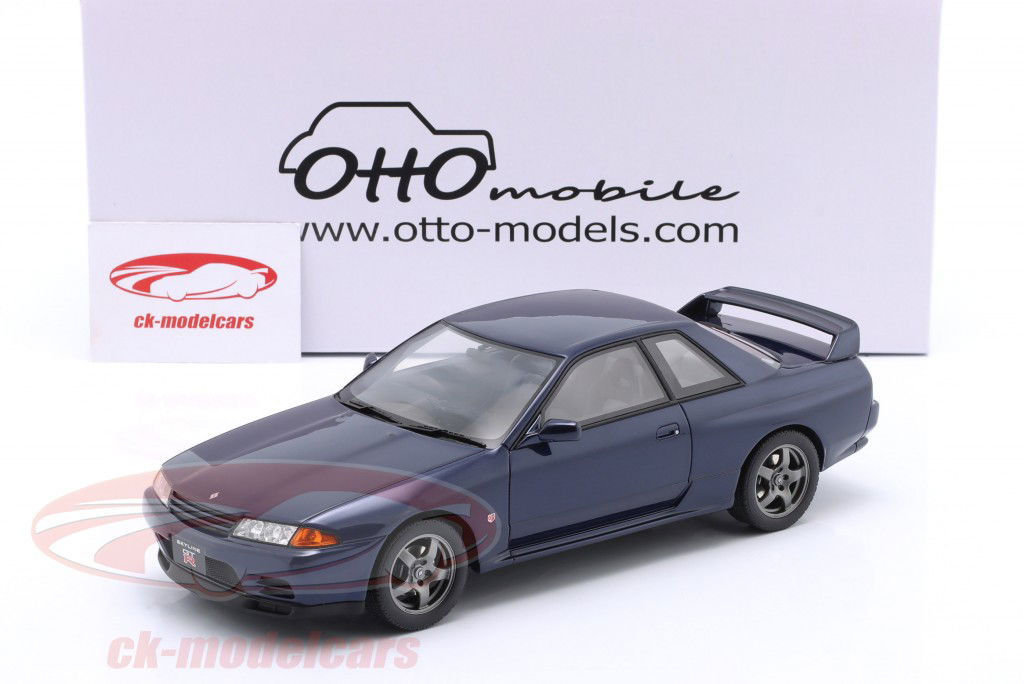 Nissan Skyline GT-R (BNR32) Baujahr 1993 dunkelblau metallic 1:18 OttOmobile