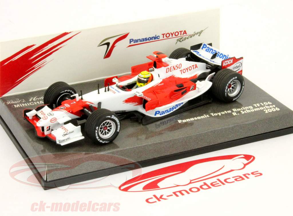 Minichamps 1:43 R. Schumacher Panasonic Toyota Racing TF106