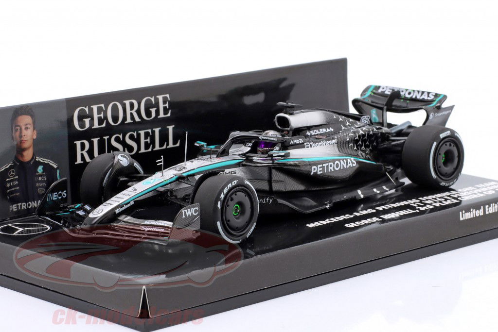 George Russell Mercedes-AMG F1 W16 #63 第三 中国 GP 公式 1 2025 1:43 Minichamps