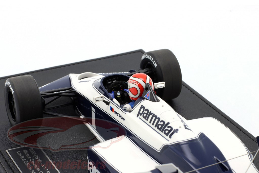 Nelson Piquet Brabham BT53 #1 ganhador canadense GP fórmula 1 1984 1:18 GP Replicas