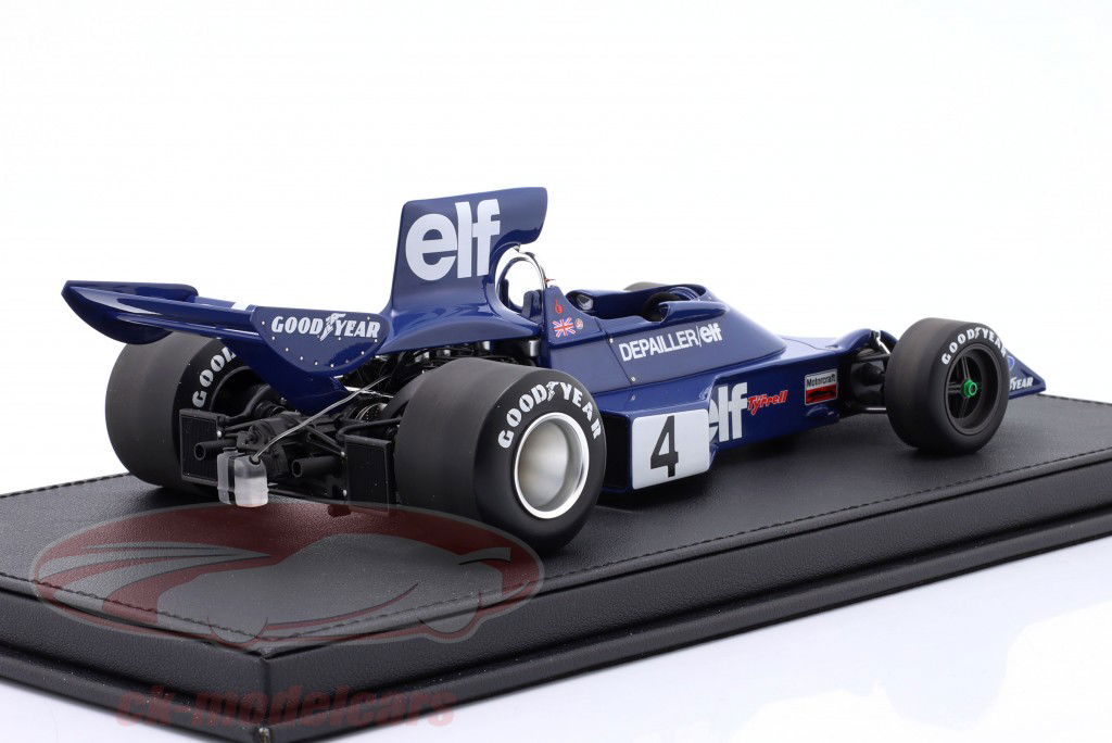 Patrick Depailler Tyrrell 007 #4 2. Sverige GP formel 1 1974 1:18 GP Replicas