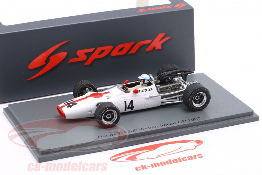 John Surtees Honda RA300 #14 Sieger Italien GP 1967 1:43 Spark