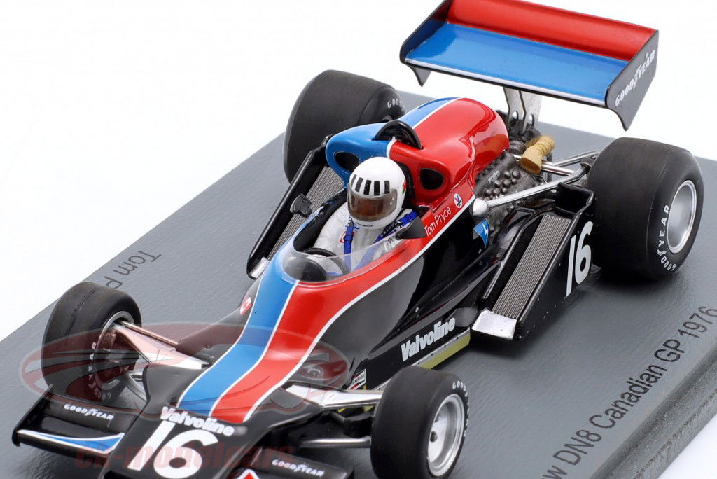 Tom Pryce Shadow DN8 #16 カナダ人 GP 式 1 1976 1:43 Spark