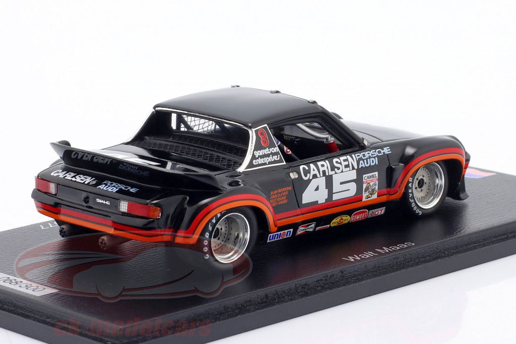 Porsche 914/6 #45 IMSA GTU campeão 1977 Walt Maas 1:43 Spark
