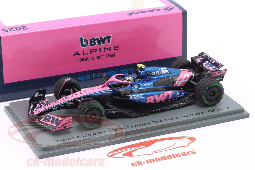 Jack Doohan Alpine A525 #7 Australsk GP formel 1 2025 1:43 Spark