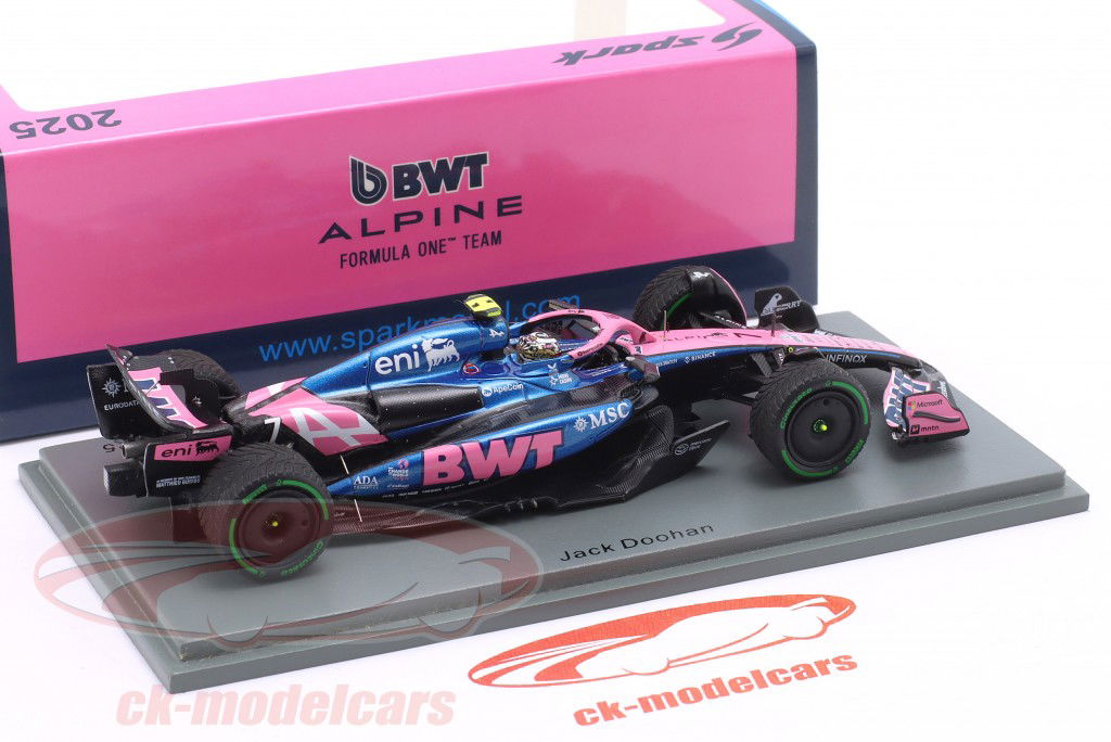 Jack Doohan Alpine A525 #7 australiano GP formula 1 2025 1:43 Spark
